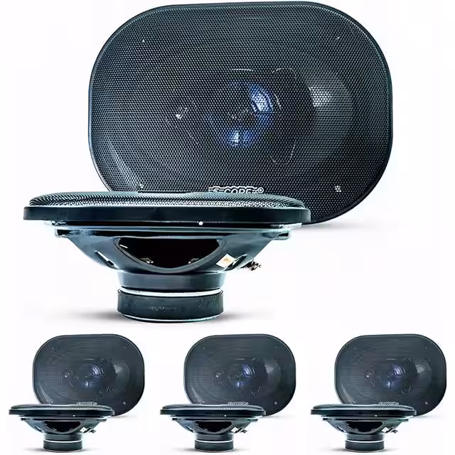 CS 6903 2 PAIR 5 Core Inc  Speakers